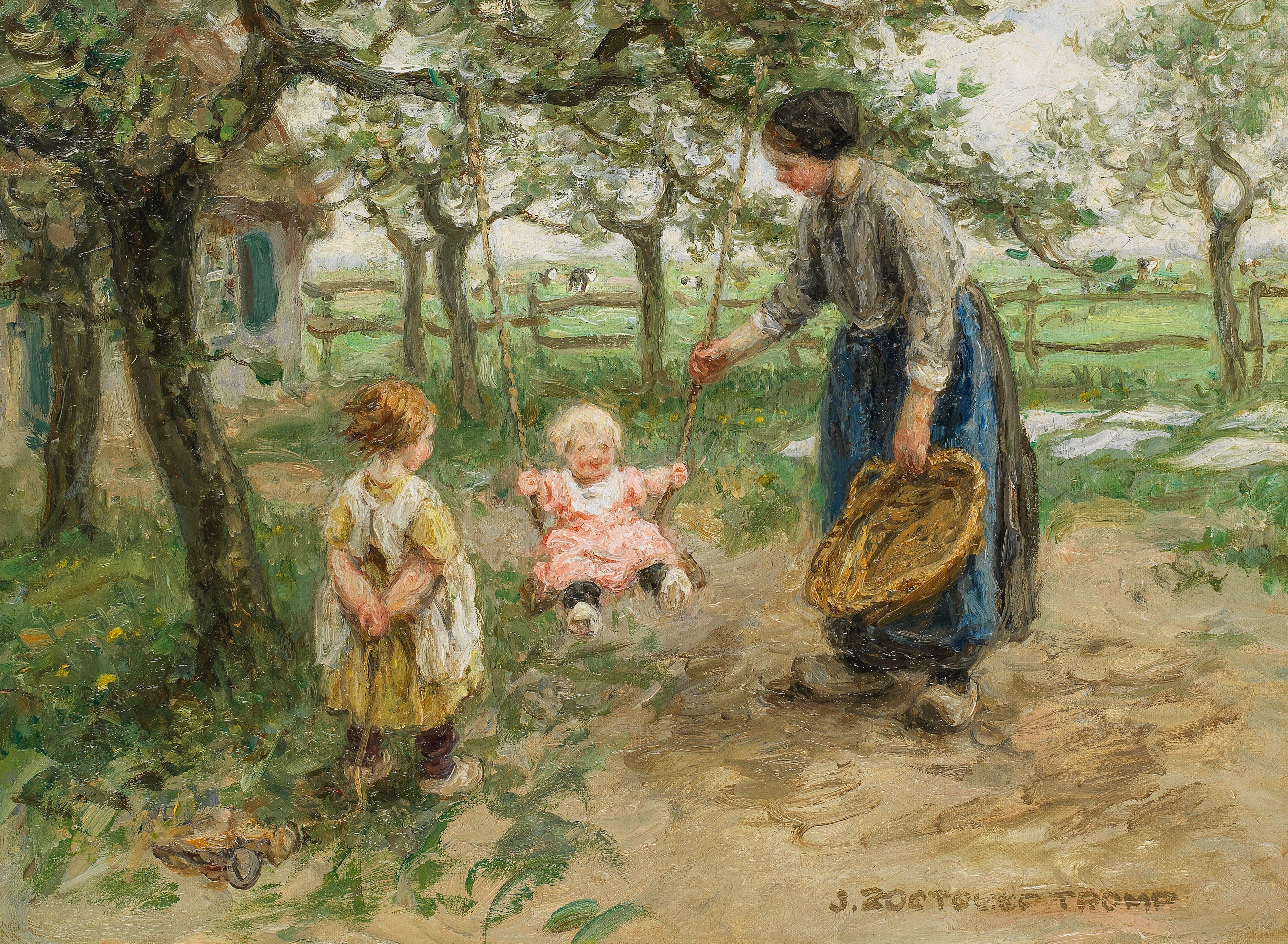 Jan Zoetelief Tromp - The garden swing