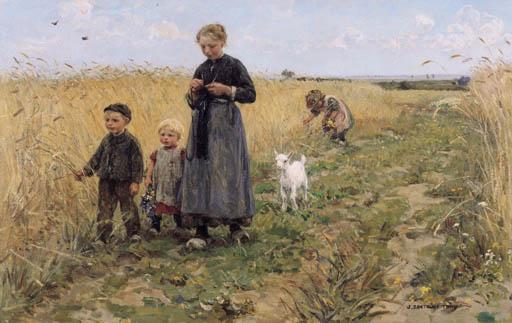 Jan Zoetelief Tromp - The Sunday walk