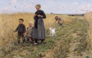 Jan Zoetelief Tromp - The Sunday walk