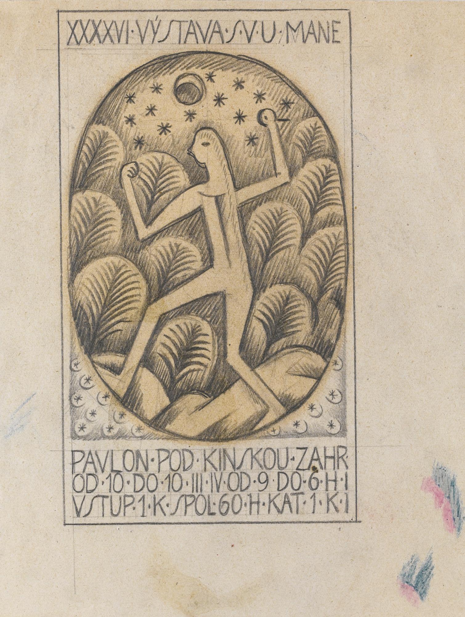 Jan Zrzavý - Czech The Sleepwalker (Náměsíčník)