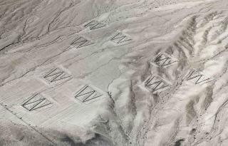 Jananne Al-Ani - Aerial I (from the Aesthetics of a Disappearance: Land without People series)