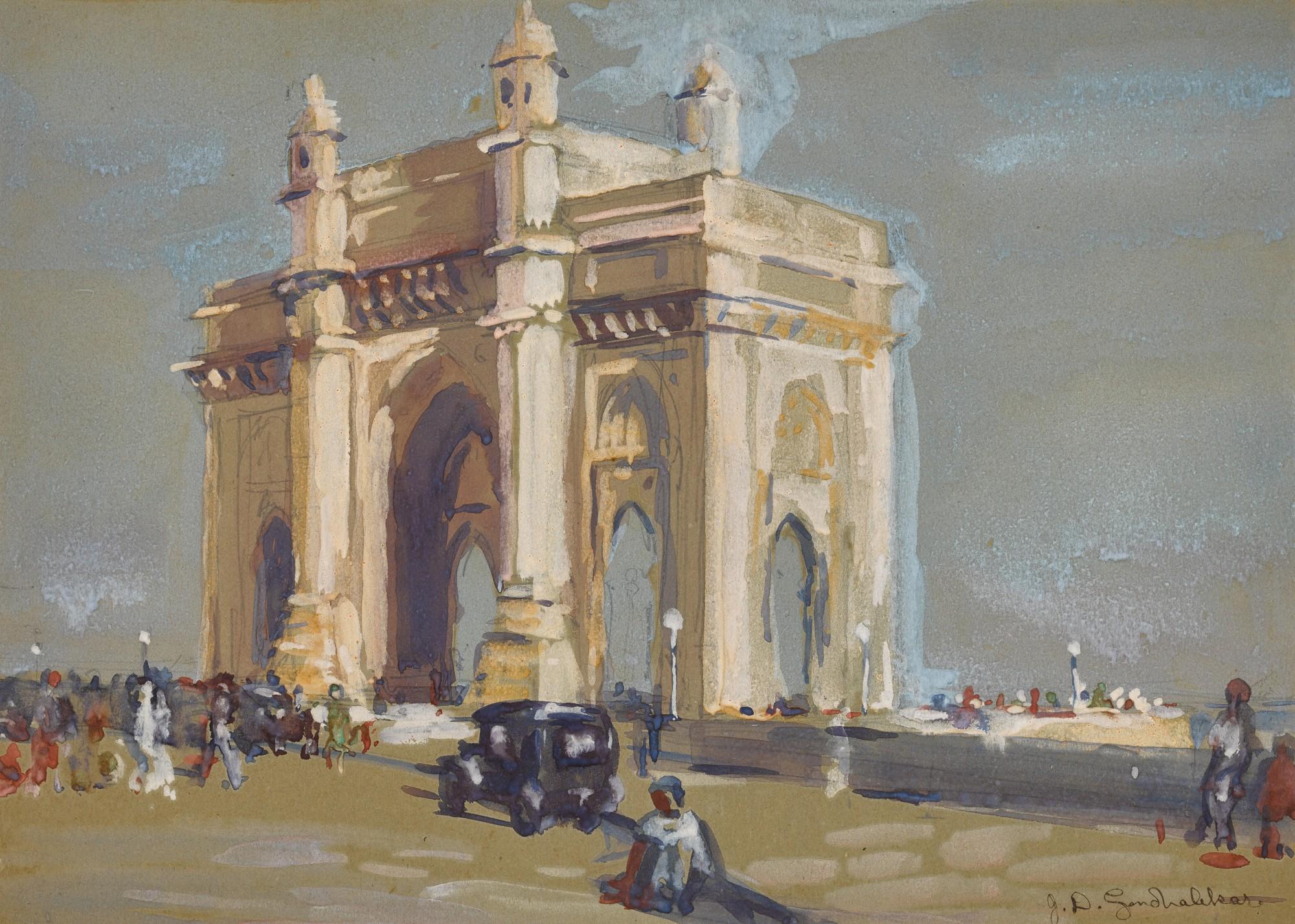 Janardhan Dattatray Gondhalekar - Untitled (Gateway of India)