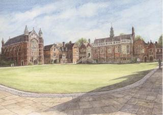 Jane Carpanini, R.W.S., R.W.A. - Selwyn College, Old Court