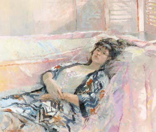 Jane Corsellis - Tara resting