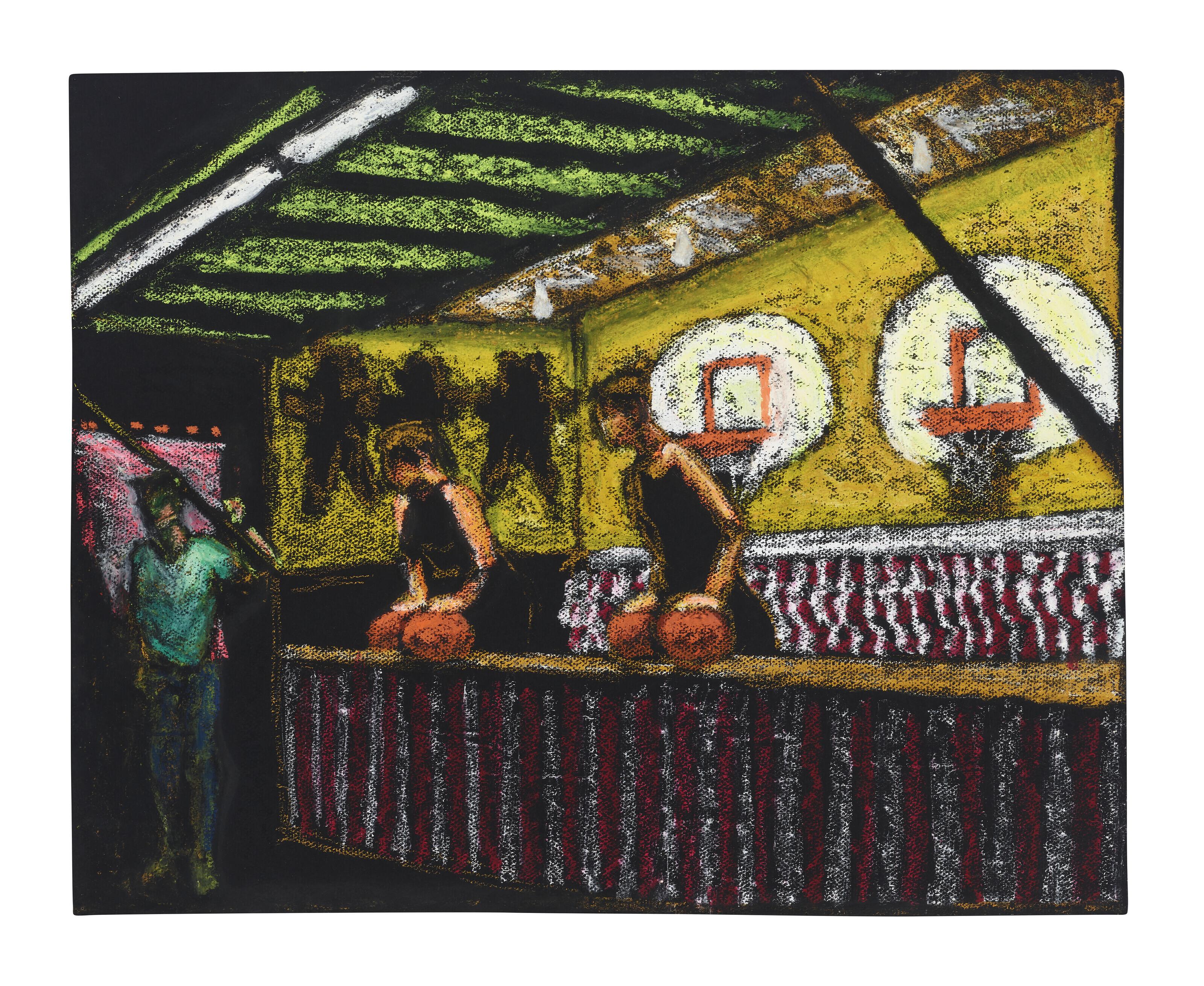 Jane Dickson - Study for U-Dunk-Em