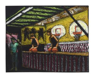 Jane Dickson - Study for U-Dunk-Em