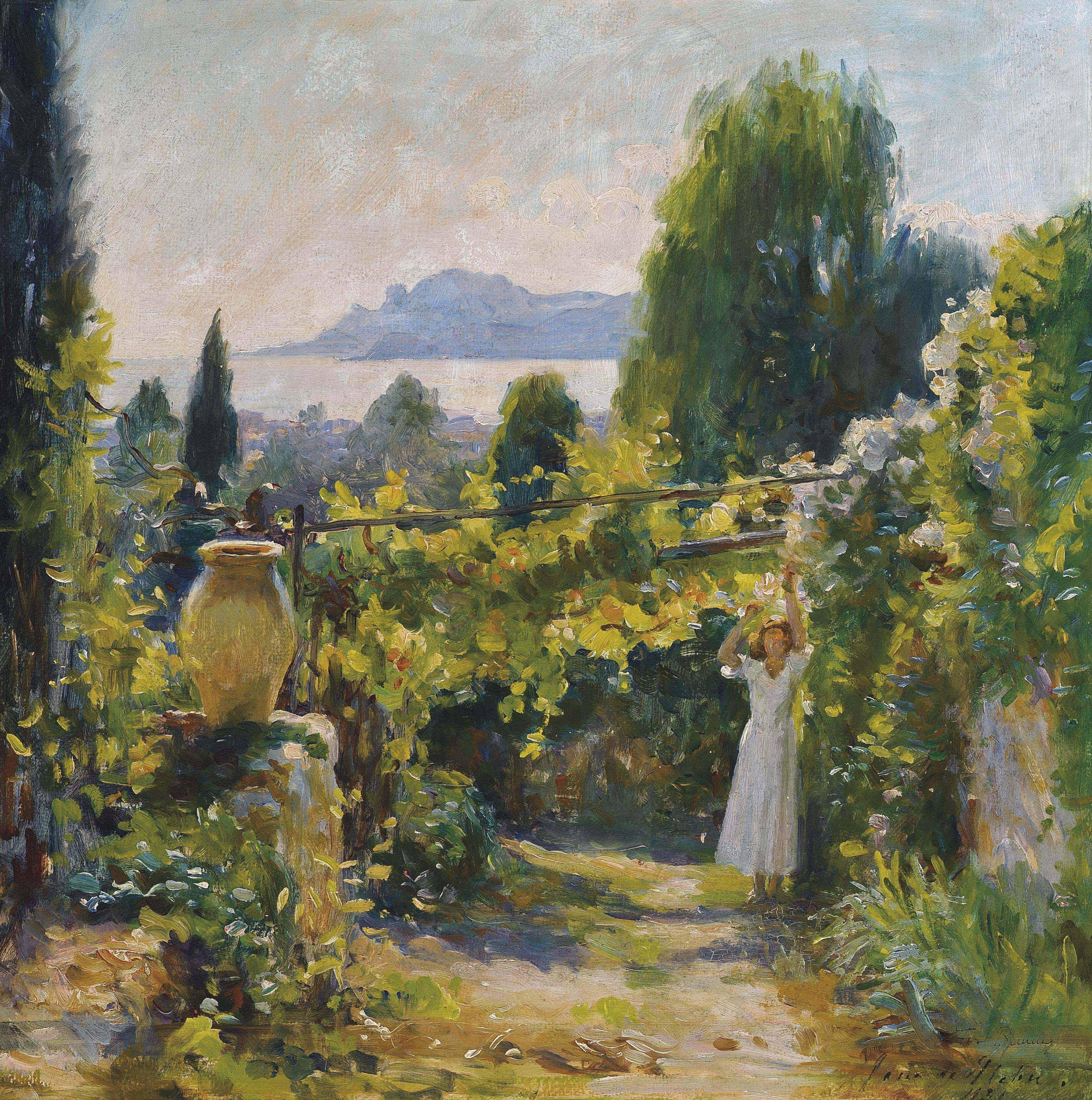 Jane Emmet de Glehn - Linda\'s garden