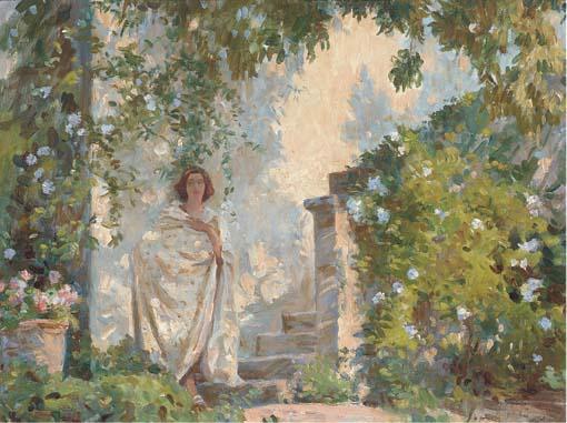 Jane Emmet De Glehn - The White Villa
