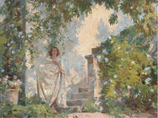 Jane Emmet De Glehn - The White Villa