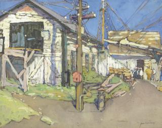 Jane Peterson - A Bit of Old Gloucester