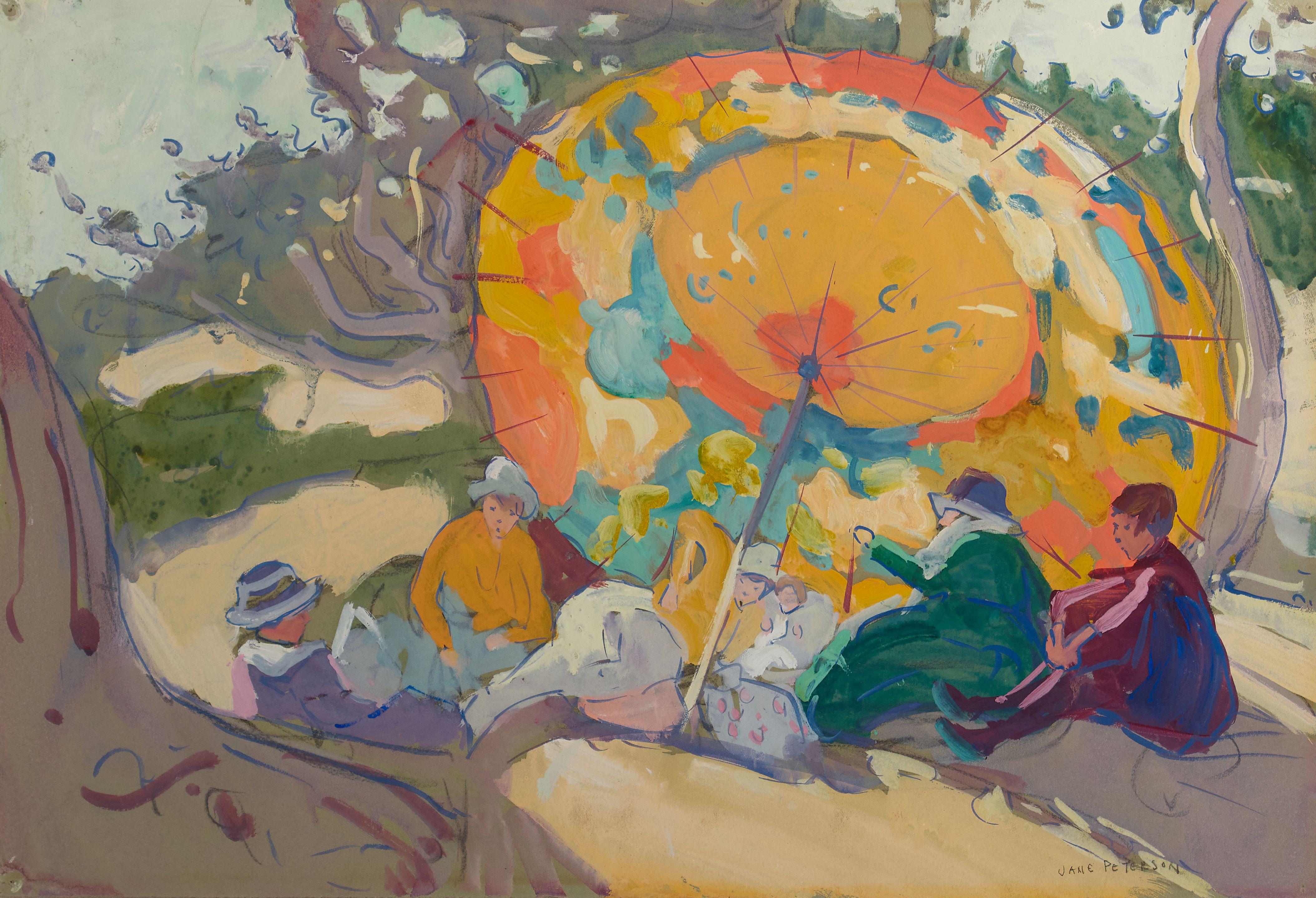 Jane Peterson - A California Picnic