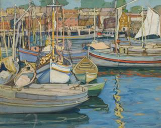 Jane Peterson - Gloucester Harbor