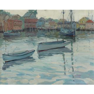 Jane Peterson - Gloucester Harbor
