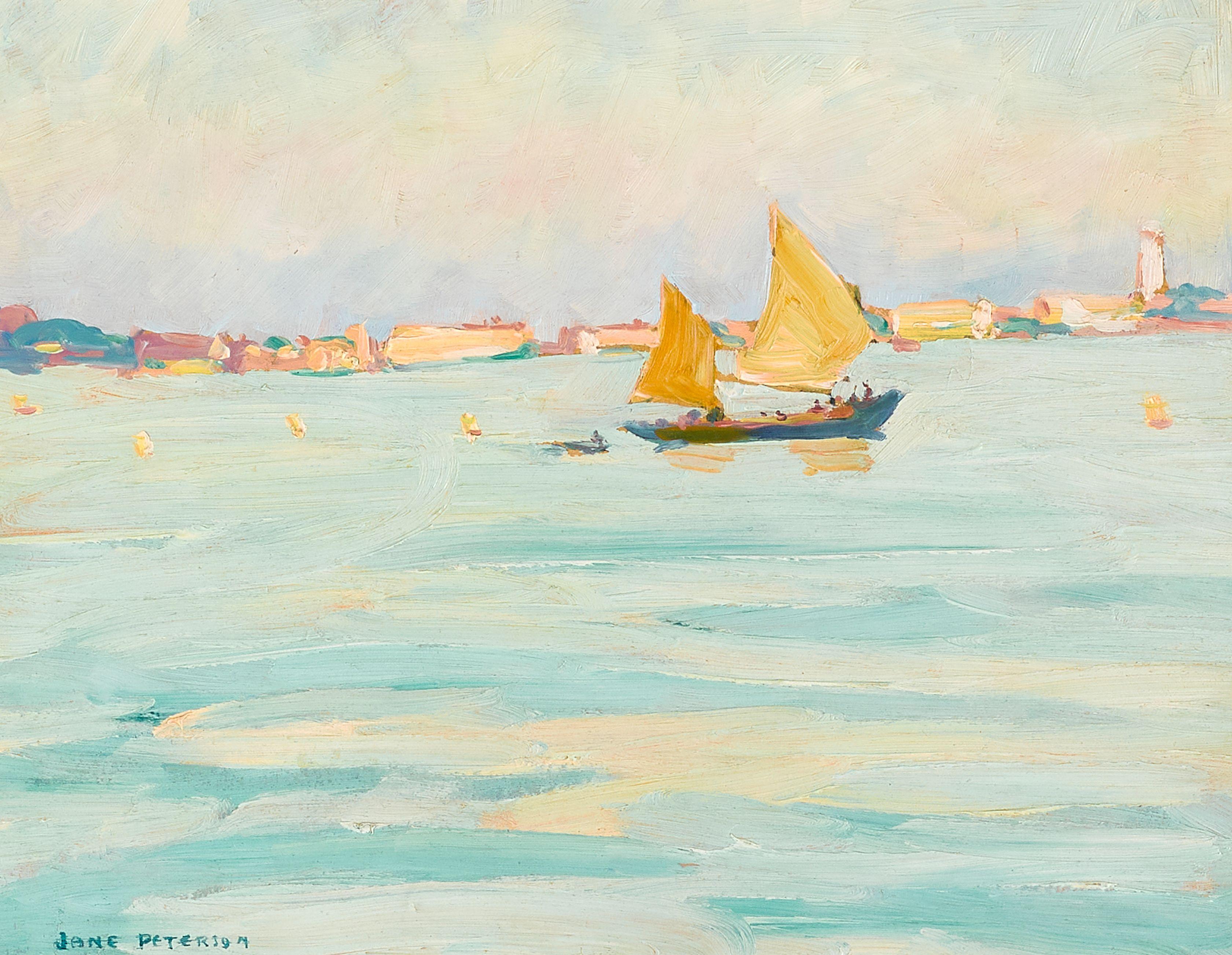 Jane Peterson - On the Lagoon, Venice