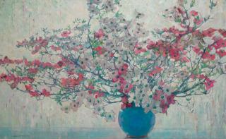 Jane Peterson - White and Pink Dogwood