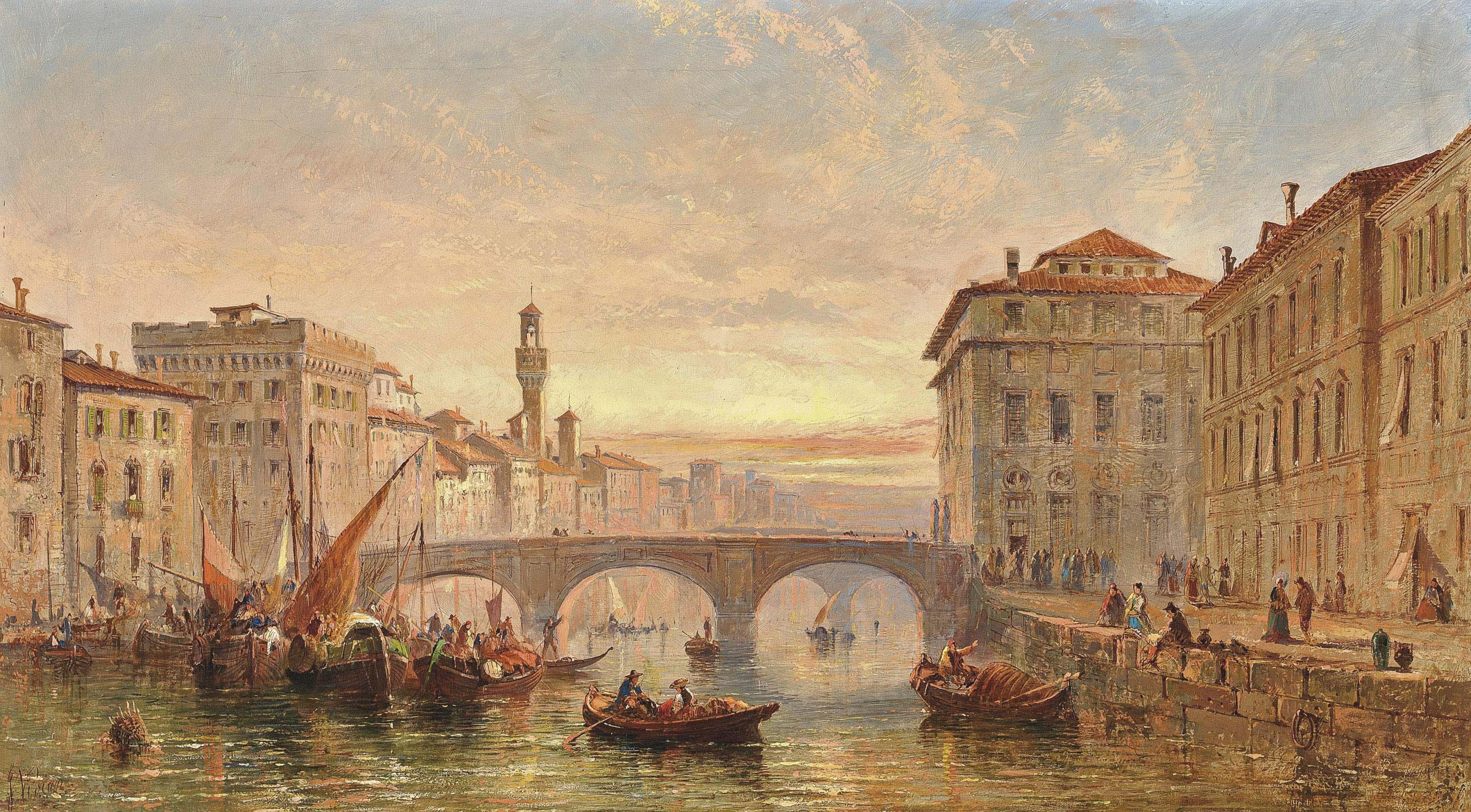 Jane Vivian - Lungarno Guicciardini, Florence