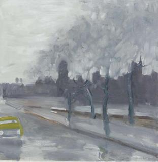 Jane Wilson - Rain on Avenue B