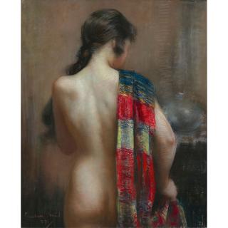 Janet Cumbrae-Stewart - Australian Nude With Shawl