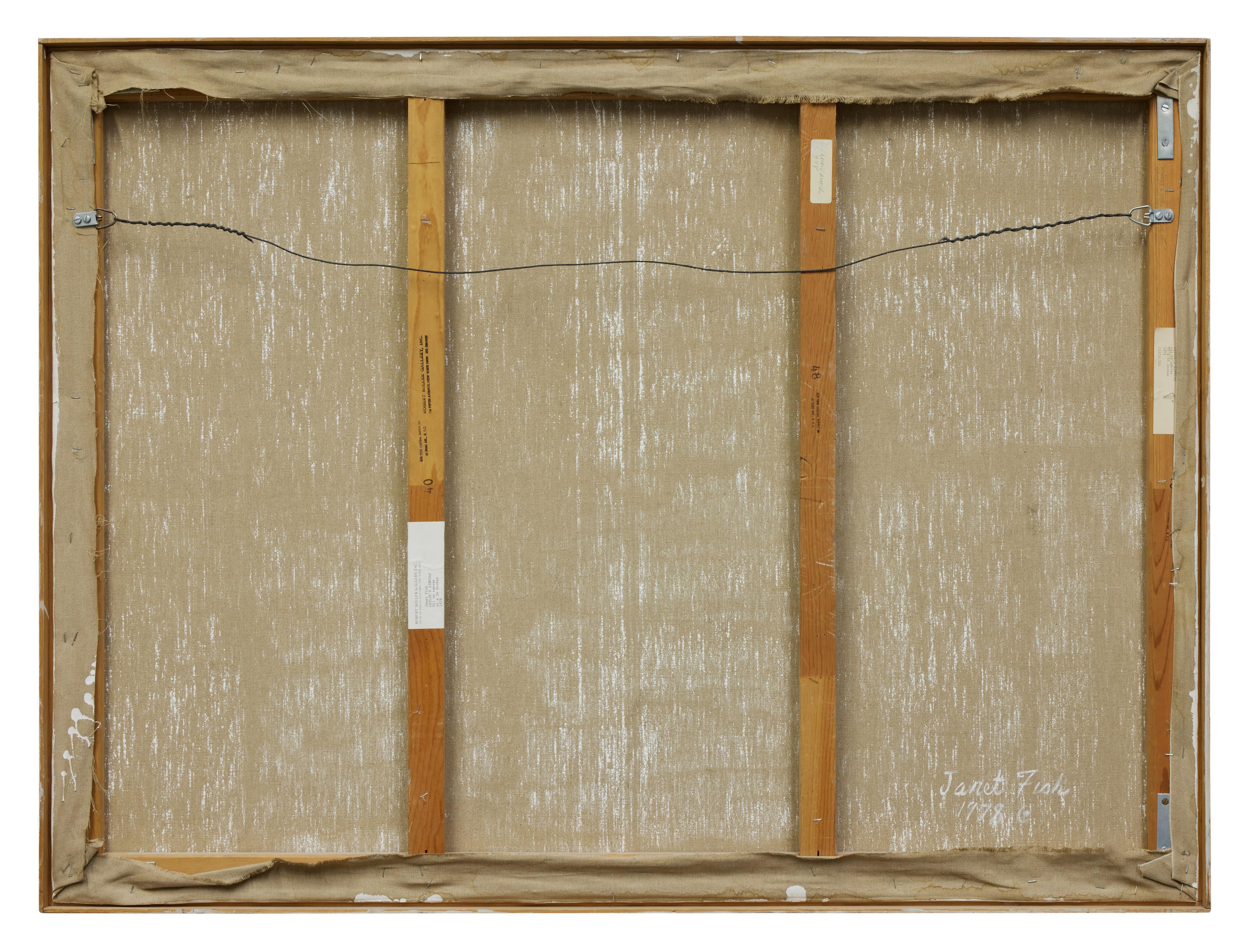 Janet Fish - Leslie\'s Zinnias