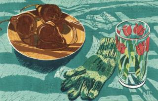 Janet Fish - Pears and Glove