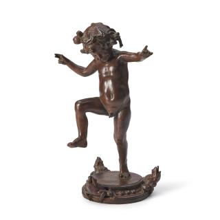 Janet Scudder - Frog Baby Fountain