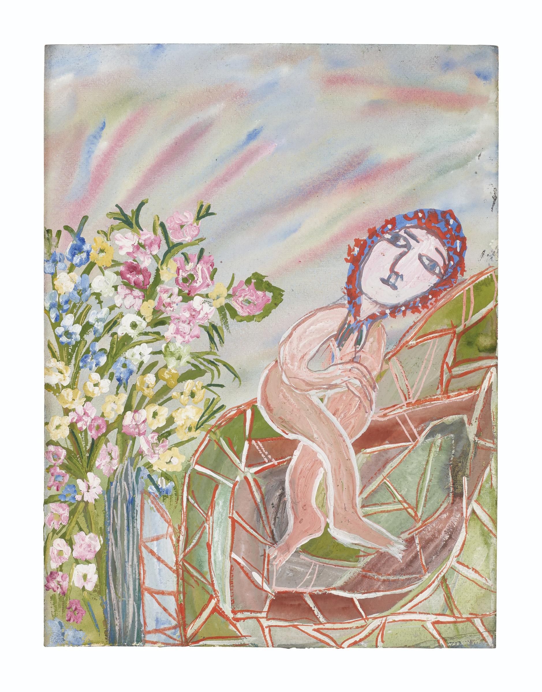 Janet Sobel - Untitled, 1942