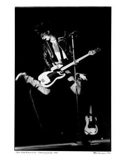 Janette Beckman - Dee Dee Ramone, Hammersmith, London, 1980