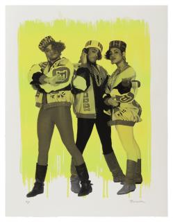 Janette Beckman - Salt-N-Pepa. Yellow Variation. Silkscreen. Artist\'S Proof. 2017