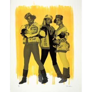 Janette Beckman - Salt-n-Pepa (Yellow Variation)