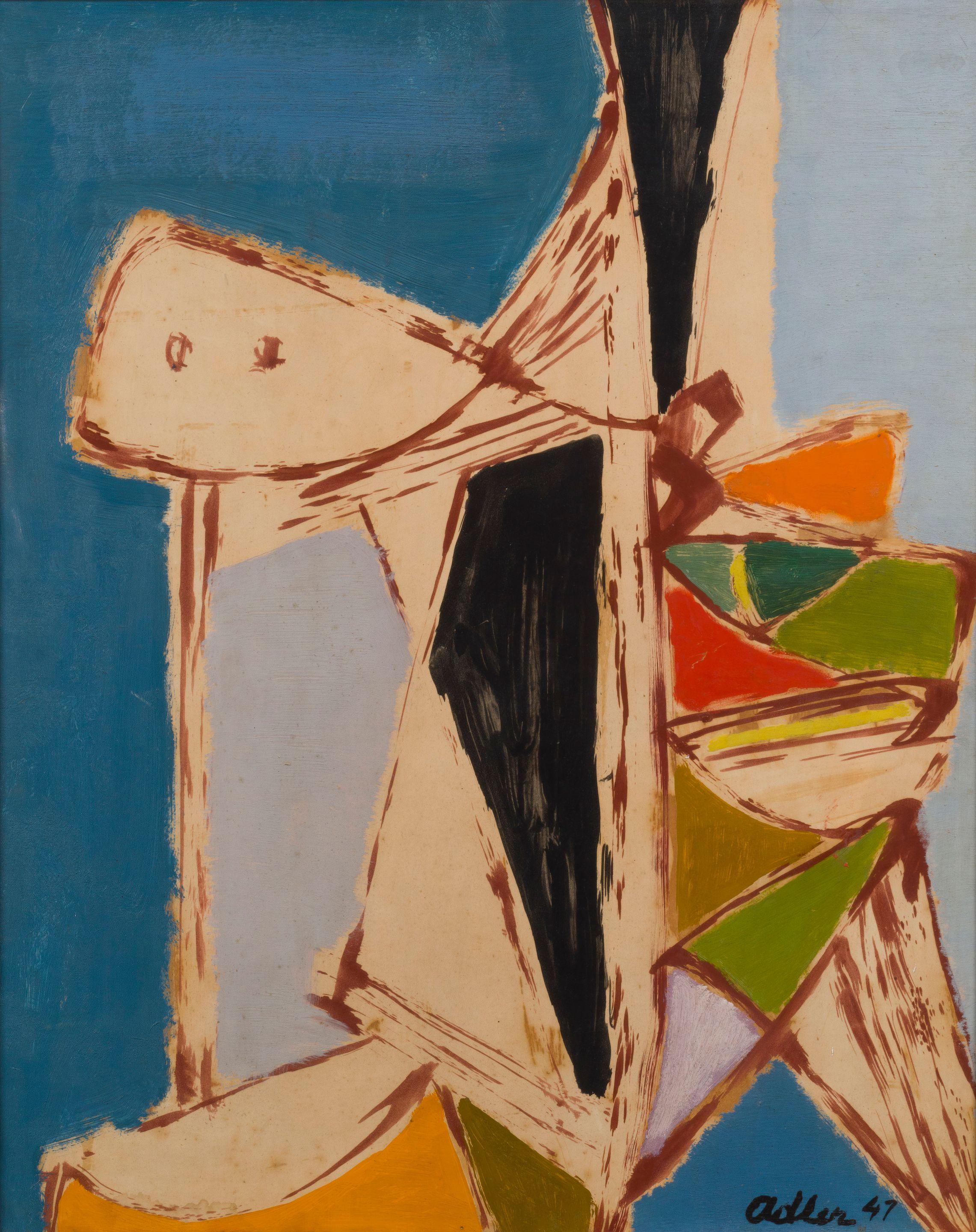 Jankel Adler - Composition