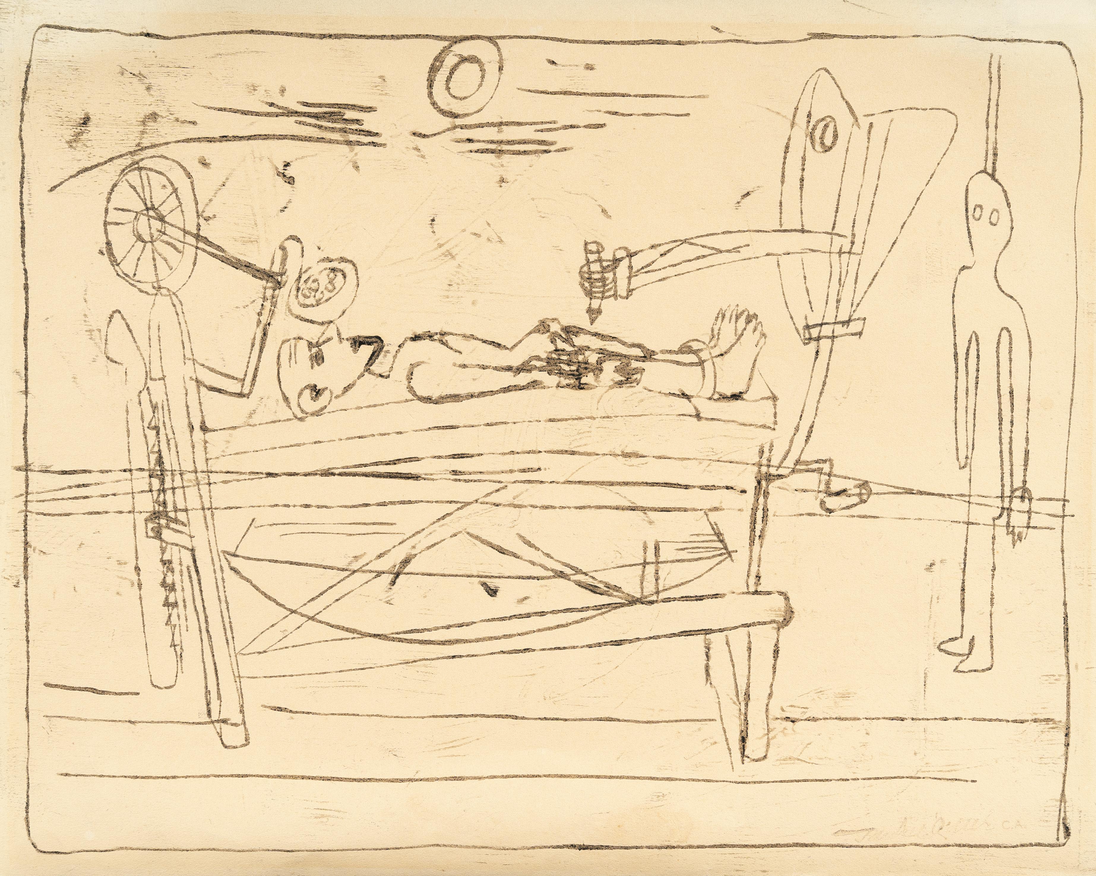 Jankel Adler - Die Folter