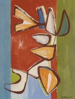 Jankel Adler - Leaves