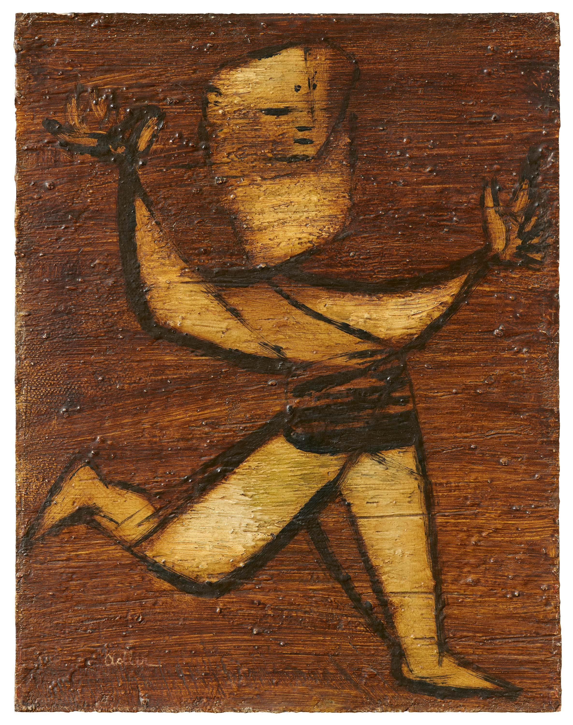 Jankel Adler - Ohne Titel (Schreitender).