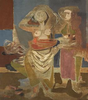 Jankel Adler - Polish bathers