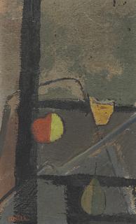 Jankel Adler - Still Life with Pear
