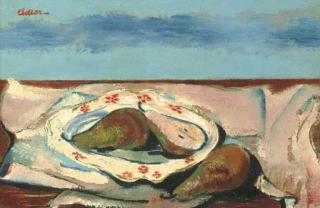 Jankel Adler - Still Life With Pears