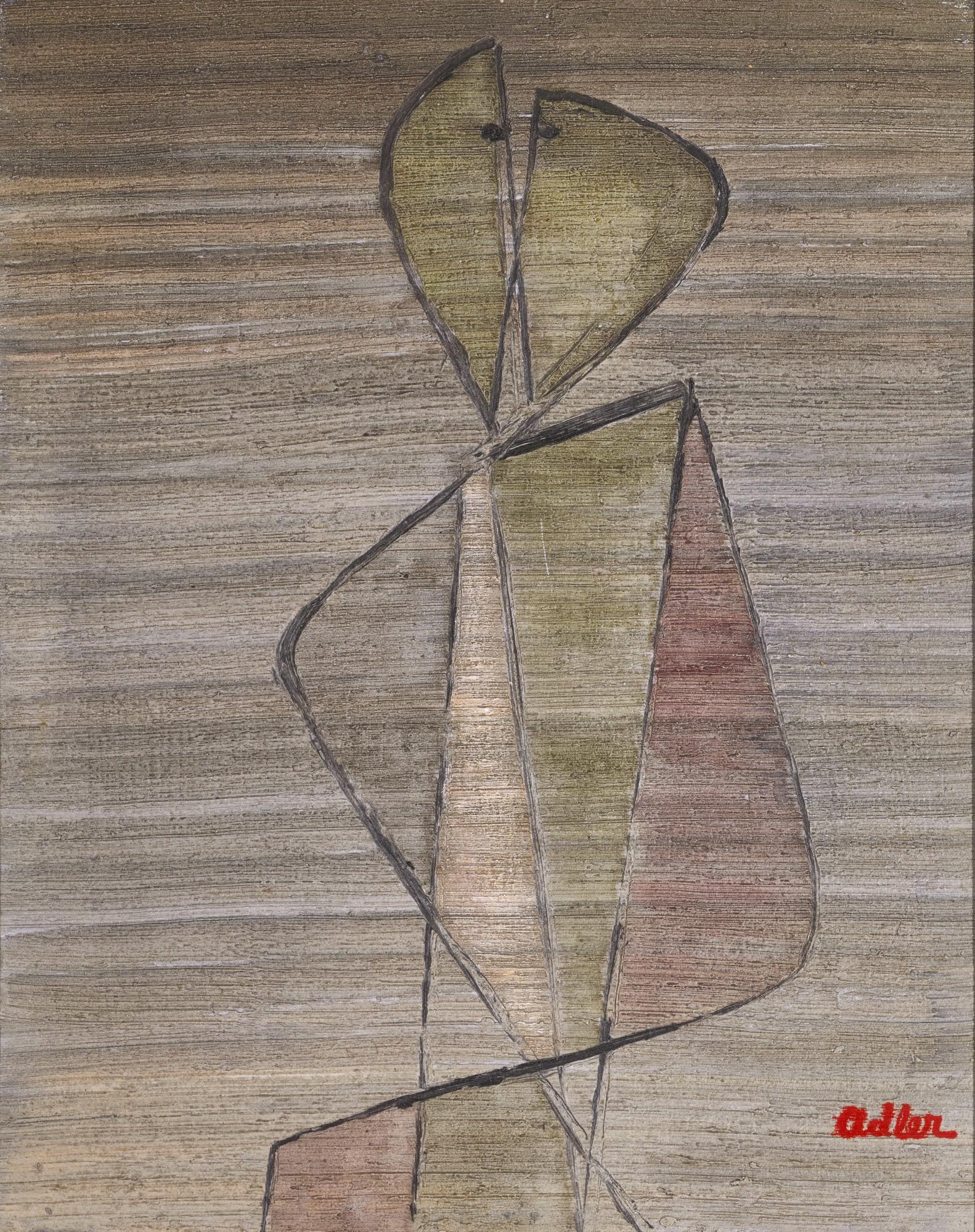 Jankel Adler - The Kiss