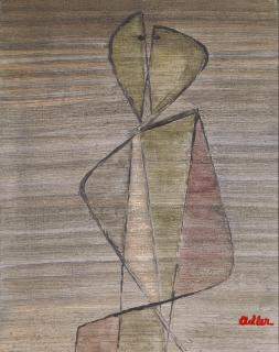 Jankel Adler - The Kiss