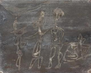 Jankel Adler - Three figures