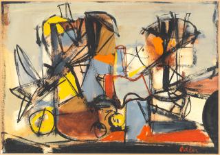 Jankel Adler - Untitled