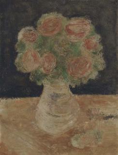 Jankel Adler - Vase of Flowers