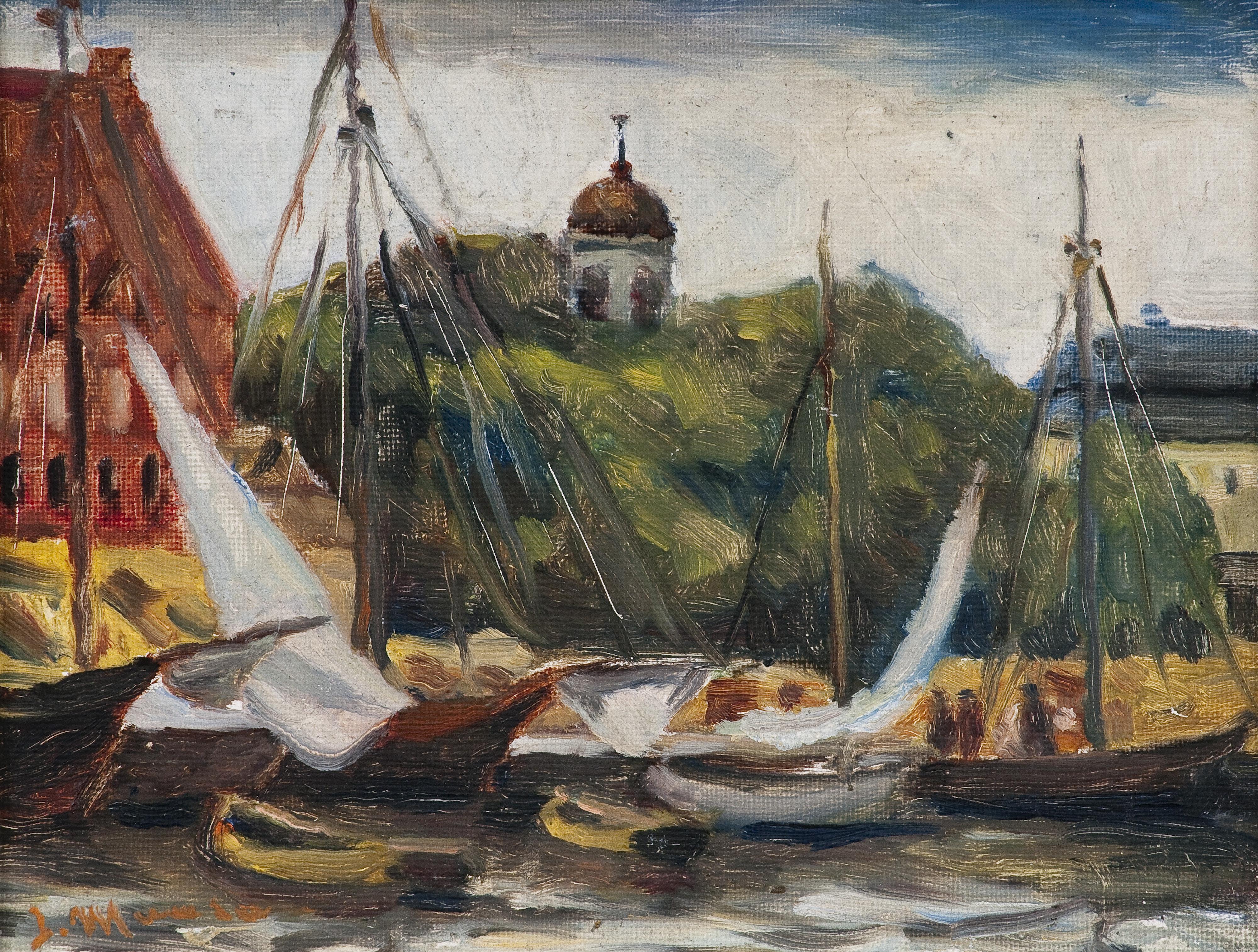 Janne Muusari - Moored Boats.