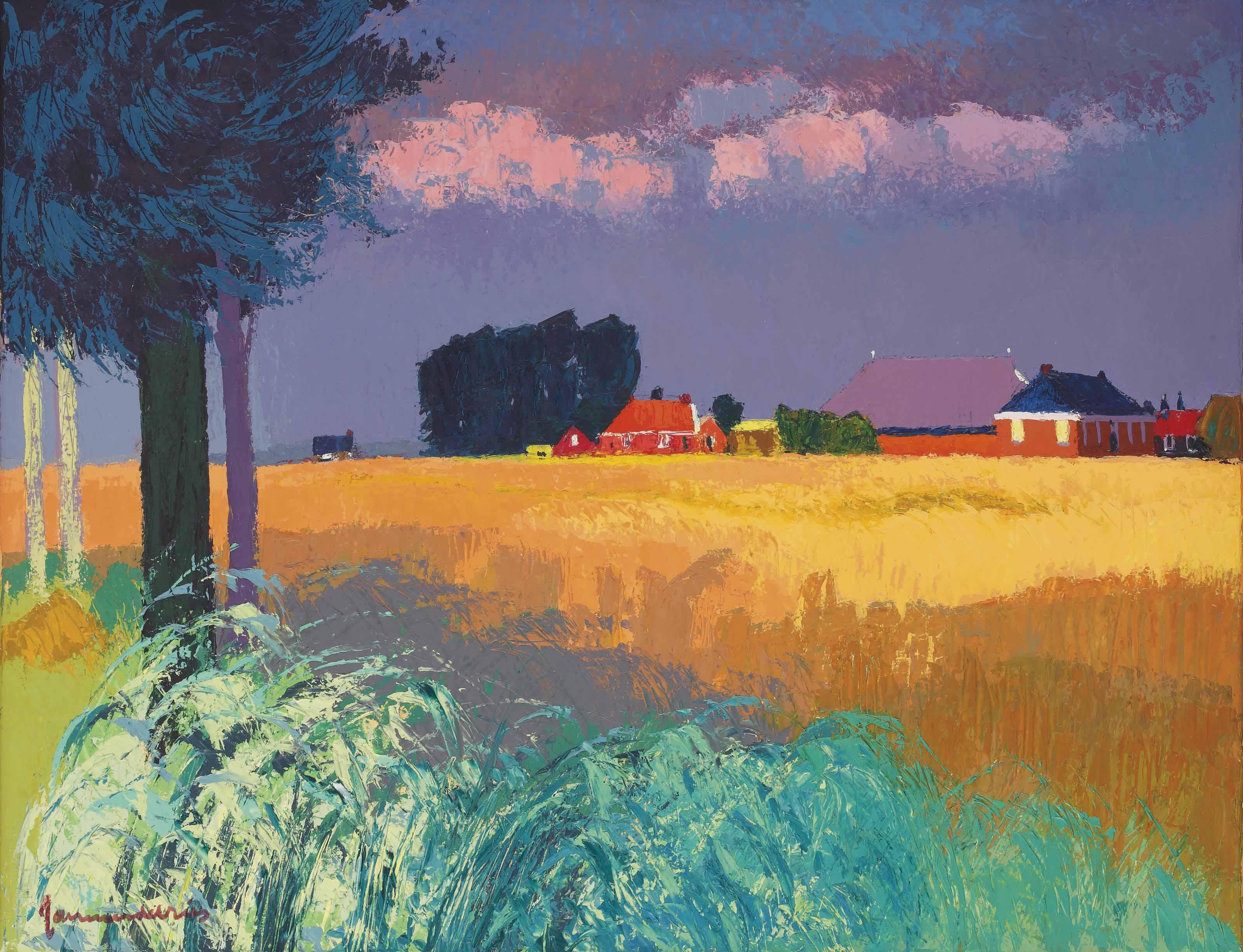 Jannes De Vries - Farmhouses in Eppenhuizen