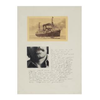 Jannis Kounellis - Qui des dieux les mit..., 1974