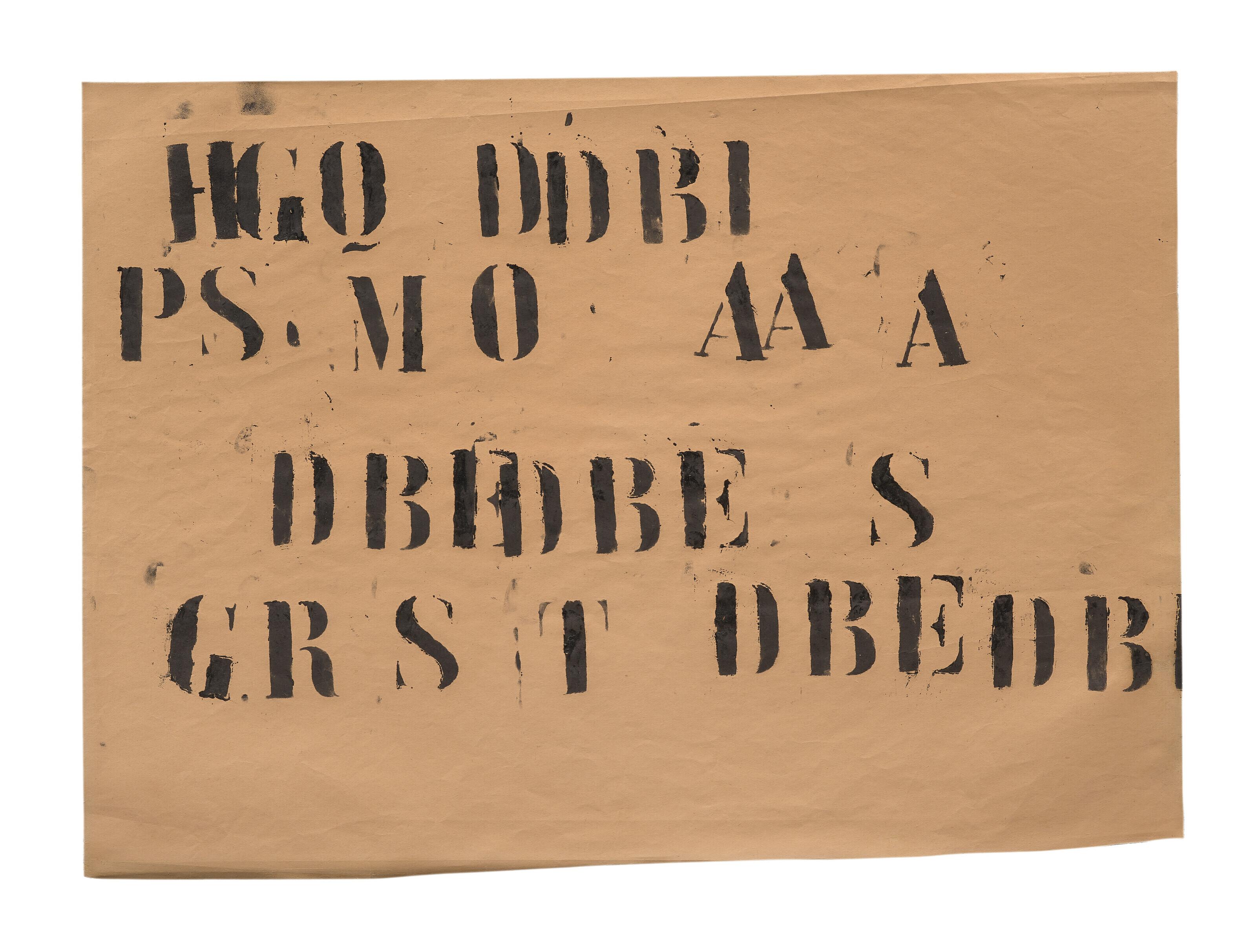 Jannis Kounellis - Sans titre