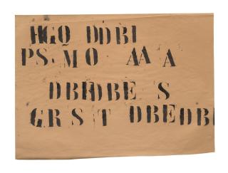 Jannis Kounellis - Sans titre