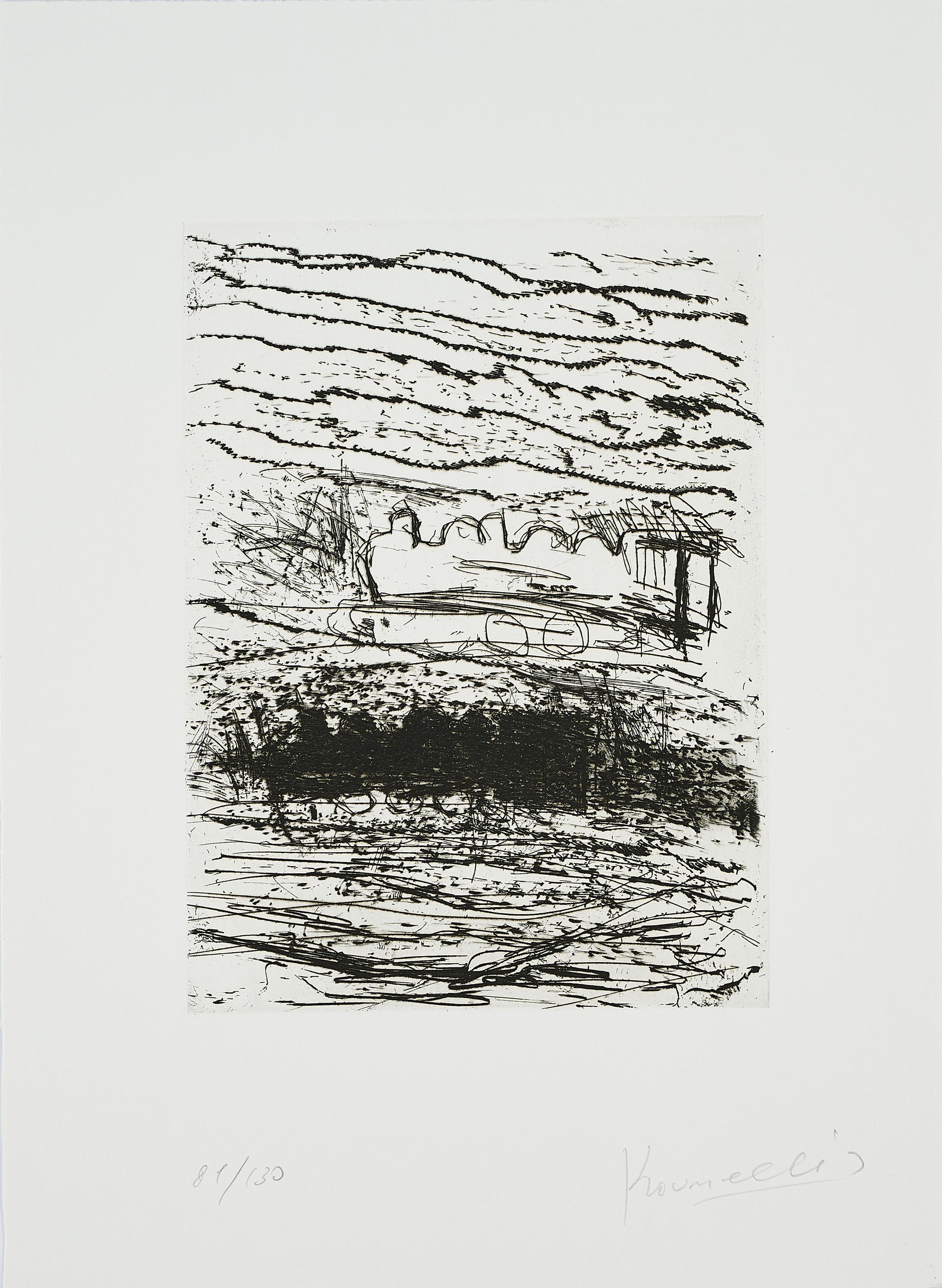 Jannis Kounellis - Senza titolo.