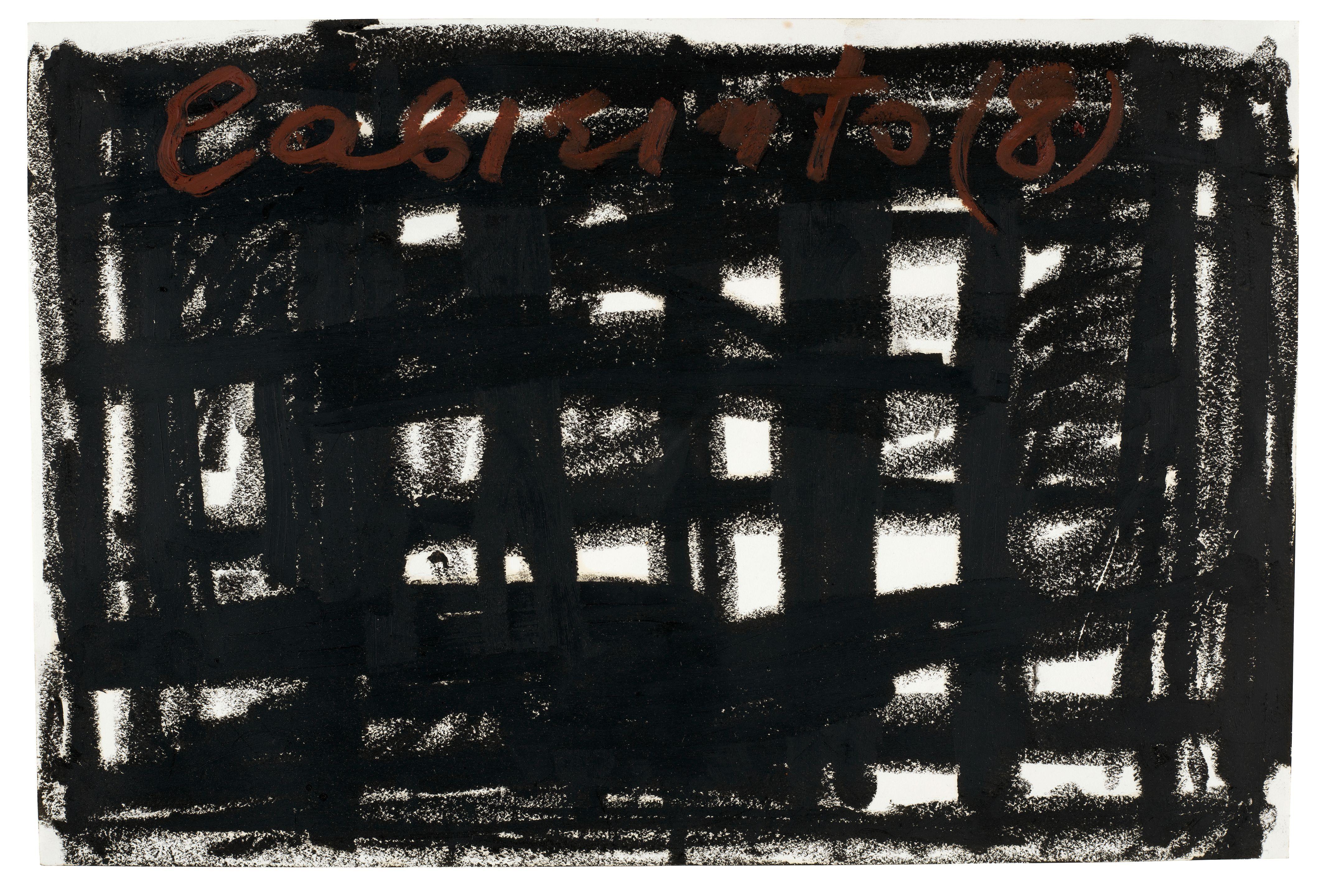 Jannis Kounellis - Untitled (Labyrinth 8)