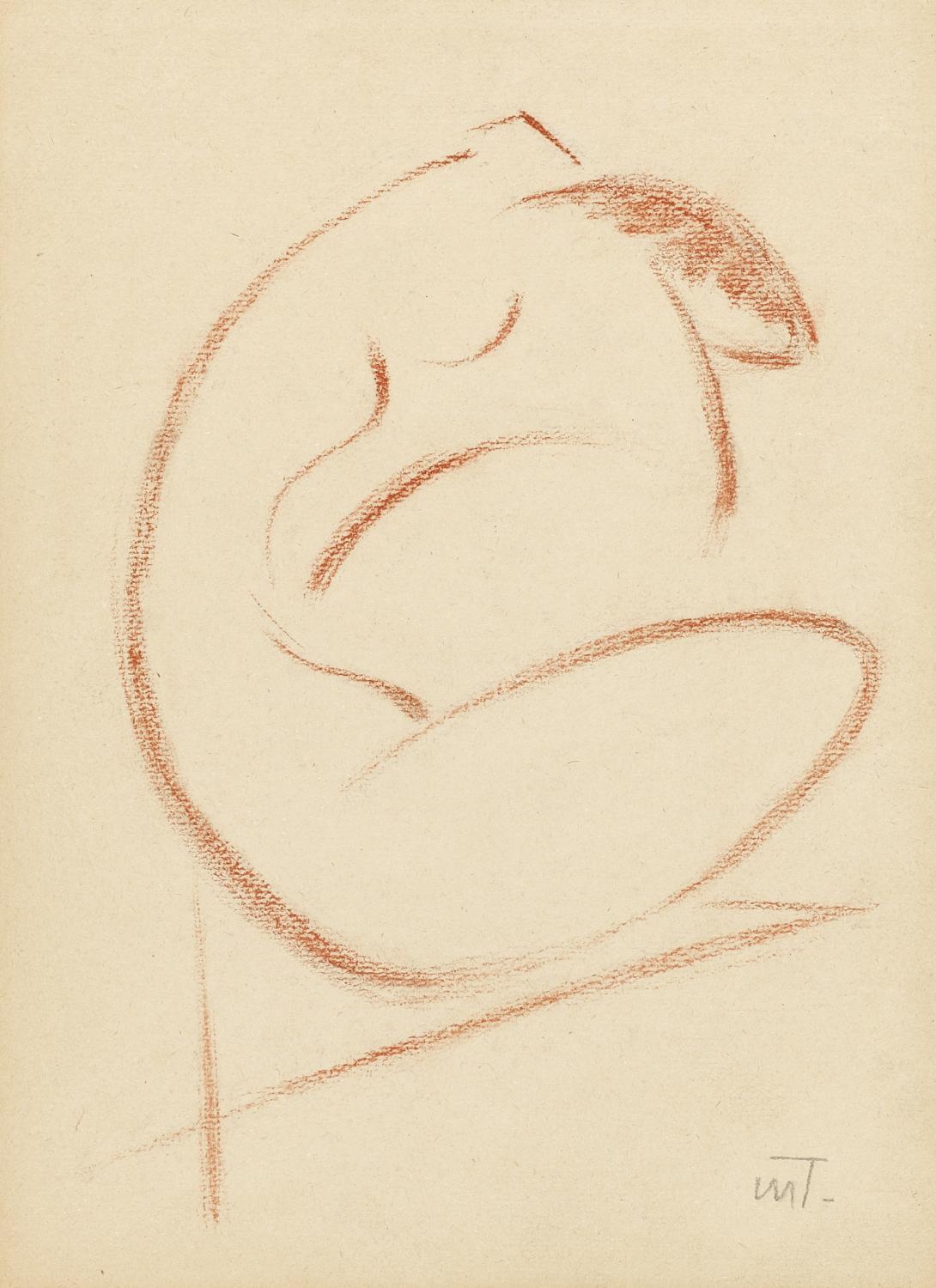 János Mattis Teutsch - Weiblicher Akt