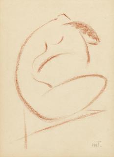 János Mattis Teutsch - Weiblicher Akt